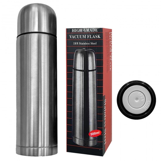 ΘΕΡΜΟΣ INOX ΣΕ ΚΟΥΤΙ 500ML 500ml Homie 1002050