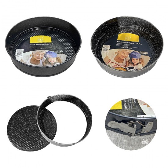 ΦΟΡΜΑ ΖΑΧΑΡΟΠΛΑΣΤΙΚΗΣ ΜΕ ΕΛΑΣΜΑ Φ27x5,7cm Homie 1002068