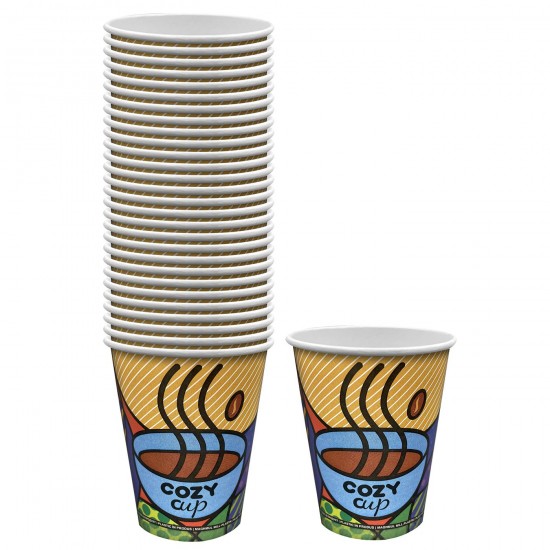 ΠΟΤΗΡΙ ΧΑΡΤΙΝΟ GOURMET ΜΑΥΡΟ 14oz 50ΤΕΜ 400ml (14oz), 11x9cm Homie 1002106