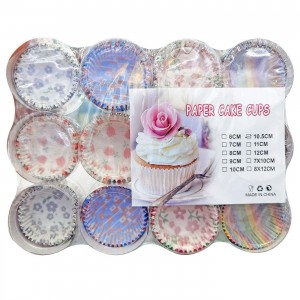 CUP CAKE ΦΟΡΜΑΚΙΑ ΠΑΚ=100 ΤΕΜ  ø10,5cm Homie 1011078