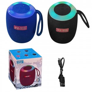 Ηχείο Bluetooth με φως & Σχοινάκι 8,5x8cm Homie 108488