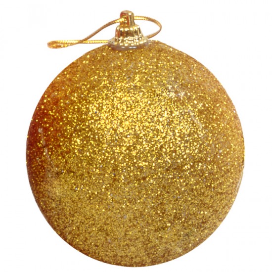 ΜΠΑΛΑ GLITER  ΠΑΚ=6ΤΕΜ 10cm Xmasfest 1132101