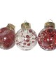 ΜΠΑΛΕΣ ΜΕ ΓΕΜΙΣΗ ΝΤΕΚΟΡ ΠΑΚ=6ΤΕΜ Φ8 Φ8cm Xmasfest 1132544