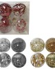 TG-93-2525 - ΜΠΑΛΕΣ ΜΕ ΓΕΜΙΣΗ ΝΤΕΚΟΡ ΠΑΚ=4ΤΕΜ Φ10 Φ10cm Xmasfest 1132545 ΜΠΑΛΕΣ ΜΕ ΓΕΜΙΣΗ ΝΤΕΚΟΡ ΠΑΚ=4ΤΕΜ Φ10 Φ10cm Xmasfest 1132545