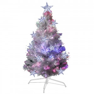 Δέντρο Λευκό Οπτικές Ίνες LED 90cm Xmasfest 1132644