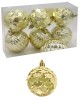 TG-93-2753 - ΜΠΑΛΕΣ ΑΝΑΓΛΥΦΕΣ ΠΑΚ=6ΤΕΜ Φ6 Φ6cm Xmasfest 1132773 ΜΠΑΛΕΣ ΑΝΑΓΛΥΦΕΣ ΠΑΚ=6ΤΕΜ Φ6 Φ6cm Xmasfest 1132773