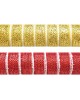 TG-93-3446 - Διχτυωτό ύφασμα χριστουγέννων δίχρωμο σε ρολό 4.6m x 26cm Xmasfest 1133466 Διχτυωτό ύφασμα χριστουγέννων δίχρωμο σε ρολό 4.6m x 26cm Xmasfest 1133466