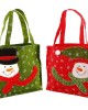 TG-93-3607 - Τσαντάκι τσόχινο xmas φιγούρες 17x15cm Xmasfest 1133627 Τσαντάκι τσόχινο xmas φιγούρες 17x15cm Xmasfest 1133627