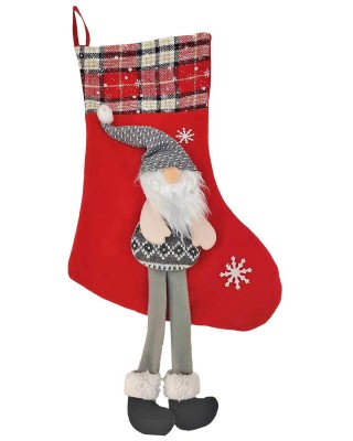 Μπότα με Gnome 3d 45x25cm Xmasfest 1133829