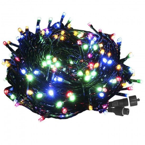 TG-93-3866 - 100 Λαμπάκια LED Πολύχρωμα σε Σειρά με Επέκταση & Προγράμματα IP44 5m (δεν Περιέχεται ο Μετασχηματιστής) Xmasfest 1133886 100 Λαμπάκια LED Πολύχρωμα σε Σειρά με Επέκταση & Προγράμματα IP44 5m (δεν Περιέχεται ο Μετασχηματιστής) Xmasfest 1133886