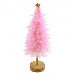 Δέντρο Επιτραπέζιο με Φτερά & Πούπουλα Ροζ 33x ø12cm Xmasfest 1133906 Δέντρο Επιτραπέζιο με Φτερά & Πούπουλα Ροζ 33x ø12cm Xmasfest 1133906