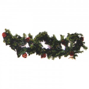 Γιρλάντα Κουκουνάρι Σκληρή ø:20cm Y:2,7m Xmasfest 113677