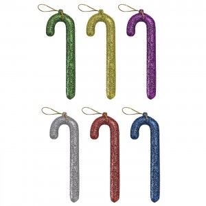 ΜΠΑΣΤΟΥΝAKIA ΠΑΚ=6ΤΕΜ 9,3cm Xmasfest 113786