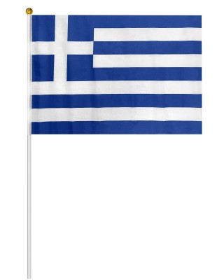 ΣΗΜΑΙΑ ΕΛΛΗΝΙΚΗ ΠΑΝΙΝΗ  ΜΕ ΛΑΒΗ 32x45cm(ΛΑΒΗ=60cm) Homie 11632