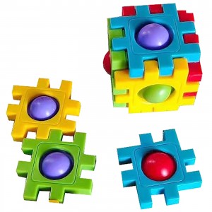 POP IT FIDGET ΤΡΙΛΙΖΑ 4x4cm Homie 116882